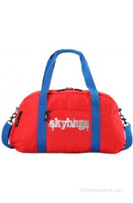 Skybags Grip Fitness Small Travel Bag - Medium(Red)
